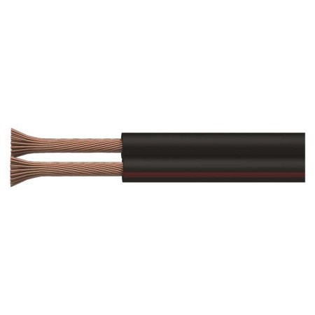 Cavo per altoparlanti rosso/nero 2x1.5 in CCA 100MT Emos S8293