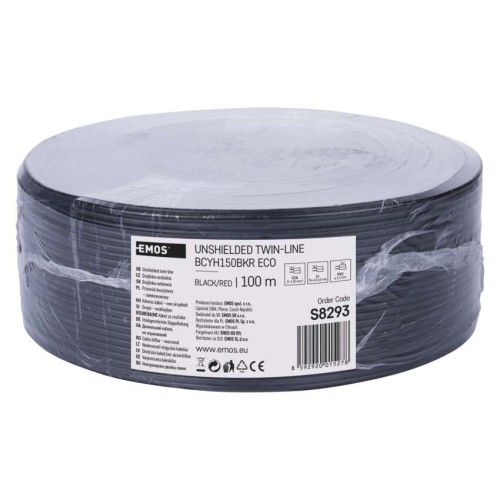 Cavo per altoparlanti rosso/nero...