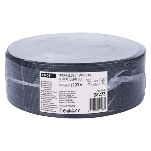 Cavo per altoparlanti rosso/nero...