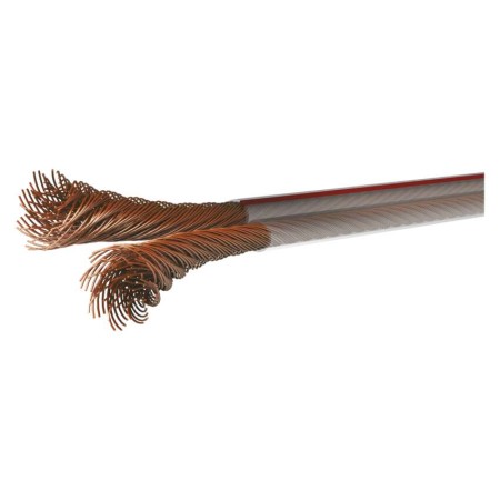 Cavo Altoparlanti 2x2.5 in Rame: Guaina Trasparente e Prestazioni Audio Superiori | Emos S8324