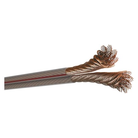 Cavo Altoparlanti 2x0.75 in Rame: Guaina Trasparente e Prestazioni Audio Superiori | Emos S8307