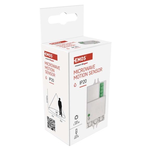 SENSORE DI MOVIMENTO A MICROONDE EMOS...