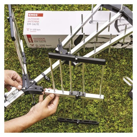 Antenna Digitale Terrestre Profi - 16 Elementi - Filtri LTE/5G | EMOS J0906