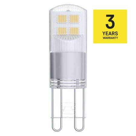Lampadina LED G9 1.9W (22W) 3000K - Garanzia 3 anni | EMOS ZQ9526