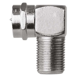 Adattatore Satellitare a Squadro Attacco F Salvaspazio per TV | EMOS R5639 2