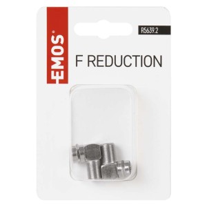 Adattatori a squadro attacco F per TV e decoder. Confezione da 2 pezzi. 2