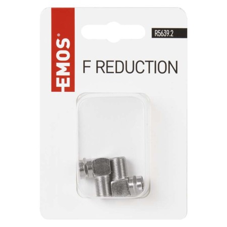 Adattatori a Squadro attacco F: Salvaspazio per TV/Decoder 2pz | EMOS R5639.2