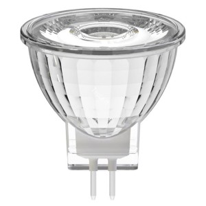 Lampadina LED MR11 GU4 4.2W dimmerabile, 345lm, luce calda 2700K