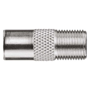 Adattatore Satellitare F-Femmina a Connettore TV-Maschio, 1 pezzo. 2