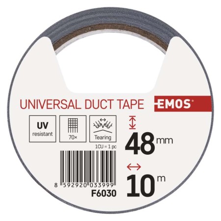 Nastro Duct Tape (Nastro Americano) 48mm x 10m - Resistente | Emos F6030