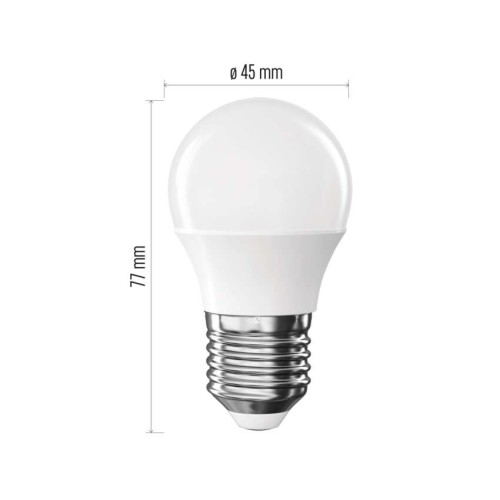 Lampadina LED Sfera E27 4.2W (40W)...