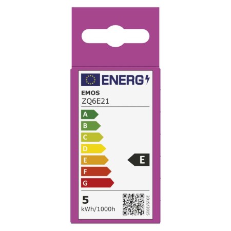 Lampadina LED Sfera E27 4.2W (40W) 470lm 2700K Luce Calda | Emos ZQ6E21