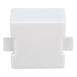 Giunto Lineare Canalina Bianco Emark 56215105, dimensioni 15x10 mm, materiale resistente.