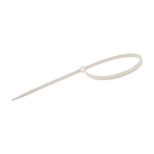 Fascette stringicavo nylon bianche 250x3.5mm, Emark 500253.