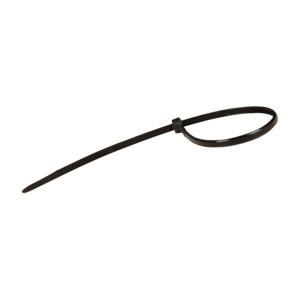 Fascette stringicavo nylon nere 150x2.5mm, Emark 500151.