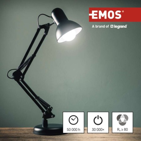 Lampadina LED Filamento E27 3.8W (60W) 4000K Classe A: Luce Bianca Naturale | Emos ZF5148