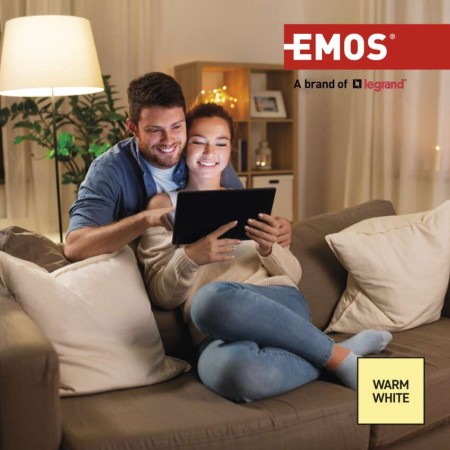 Lampadina LED Filamento E27 5W (75W) Ultra Efficient 2700K Classe A 212lm/W | EMOS ZF5157