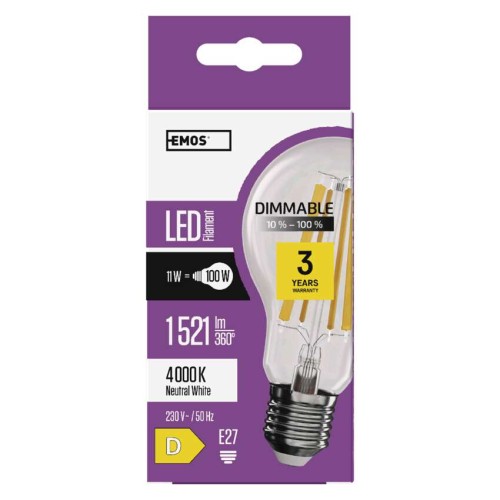 Lampadina LED Filamento E27...