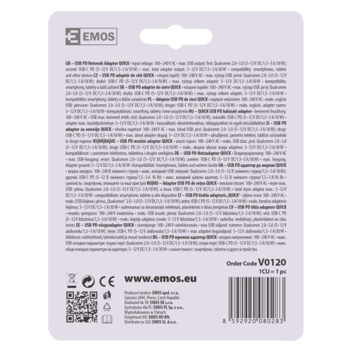 Caricabatterie USB da Parete 30W con...