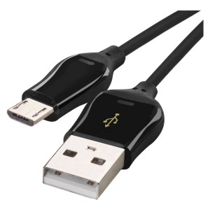 cavo micro usb 1m nero ricarica rapida dati emos sm7004b