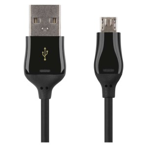 cavo micro usb 1m nero ricarica rapida dati emos sm7004b 2
