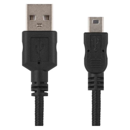 CAVO mini USB-B 2.0 a USB-A 2.0 2m Nero – Ricarica e Trasferimento Dati | EMOS SM7009BL