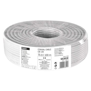 Cavo Coassiale 100m, Ø 6,8 mm - EMOS S5381E