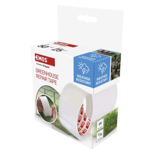Nastro per Serre Trasparente, 50mm x 25m, Resistente agli Agenti Atmosferici  EMOS F6200
