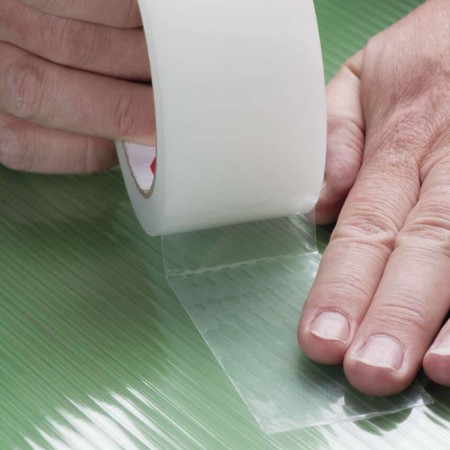 Nastro per Serre Trasparente, 50mm x 25m, Resistente agli Agenti Atmosferici e UV, per Policarbonato e Vetro | EMOS F6200