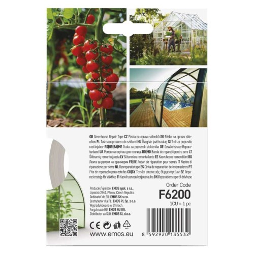 Nastro per Serre Trasparente, 50mm x...