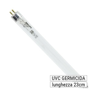 Lampadina Germicida UV-C T5 6W Philips 16mm x 226.3mm PHILIPS