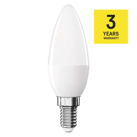 Lampadina LED Oliva E14 6.5W (60W) 806lm 4000K Luce Naturale | Emos ZQ3E43
