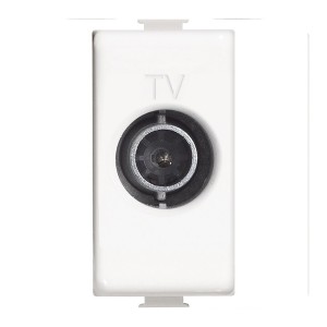 Presa TV Coassiale Terminale Matix Bianco Bticino AM5202P10