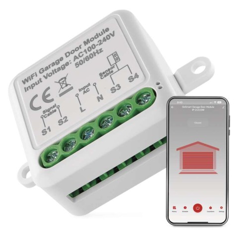 Modulo Porta Garage Smart Wi-Fi | Emos H5111