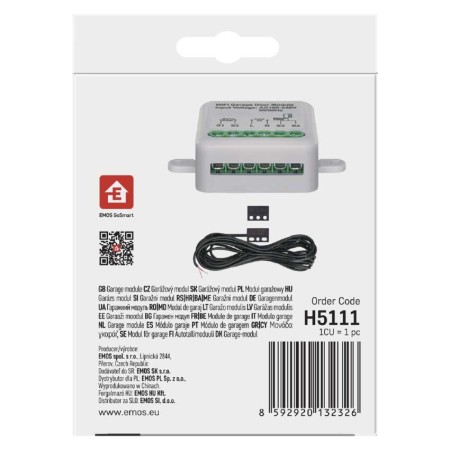 Modulo Porta Garage Smart Wi-Fi | Emos H5111