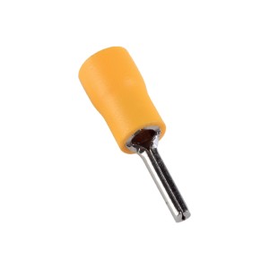 Terminale Isolato a Spina Giallo 4-6mm² con puntale da 13mm Elmark 59105