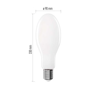 Lampadina LED a Filamento ED90 E40 36W 4000K 6000LM per Illuminazione Stradale  Emos ZF5154 - 3 Anni di Garanzia 2