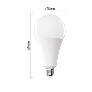 Lampadina LED E27 A95 28W 4000K 3452lm Luce Naturale | EMOS ZQ5E93 2