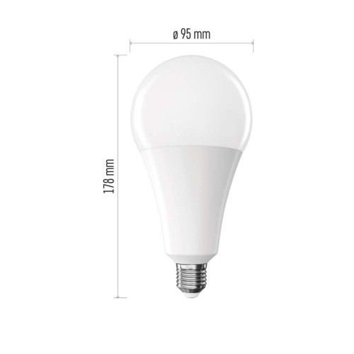 Lampadina LED Goccia E27 A95 28W...