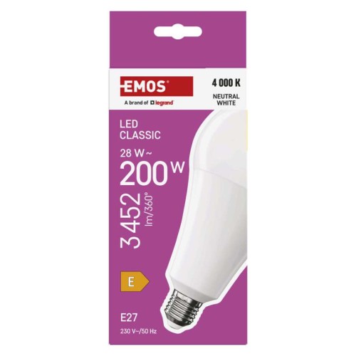 Lampadina LED Goccia E27 A95 28W...