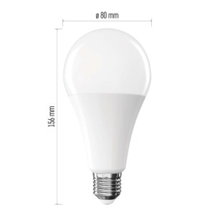 Lampadina LED Goccia E27 A80 20W 2700K Luce Calda 2452lm | EMOS ZQ5E81 2