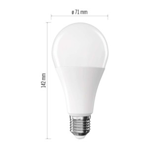 Lampadina LED Goccia E27 A70 16W 4000K Luce Naturale 1901lm | EMOS ZQ5E73 2