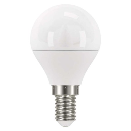 Lampadina LED E14 4.2W (40W) 2700K sfera filtro luce blu True Light ZQ1225