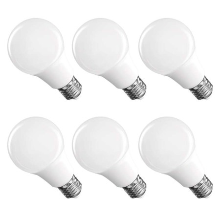 Set 6 Lampadine LED A60 E27 9.4W (60W) 806lm 3000K Luce Calda | EMOS ZL5F42.6