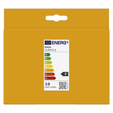 Set 6 Lampadine LED A60 E27 9.4W (60W) 806lm 3000K Luce Calda | EMOS ZL5F42.6