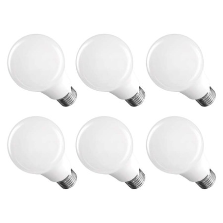 Set 6 Lampadine LED A60 E27 9.4W (60W) 806lm 3000K Luce Calda | EMOS ZL5F42.6