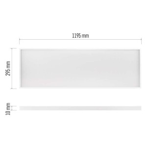 LED Panel Maxxo 30x120 36W 4000K Bianco Neutro | EMOS ZB3214 2