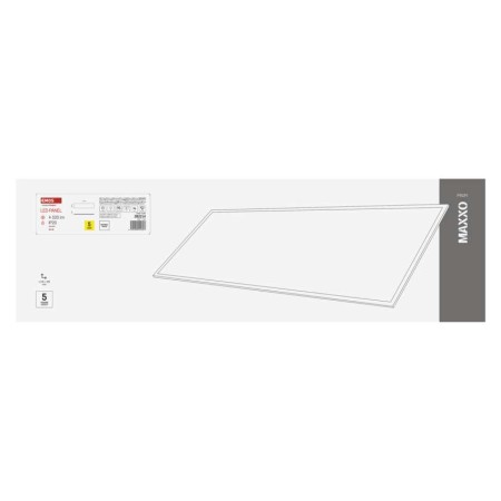 Pannello LED Maxxo 30x120 36W 4320lm 4000K Bianco Neutro– 5 Anni di Garanzia | EMOS ZB3214