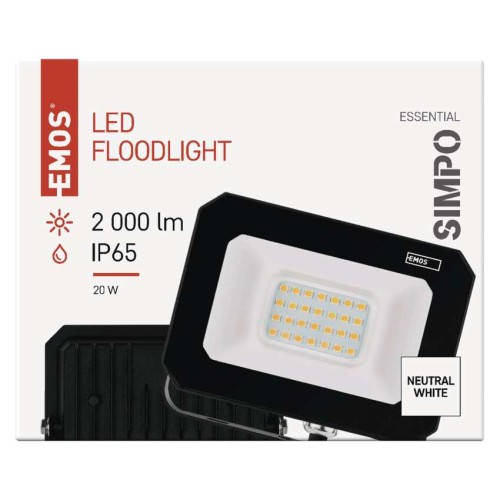 Faro LED SIMPO 20W 2000lm 4000K...