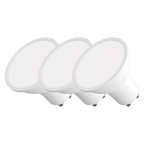 Set 3 Faretti LED GU10 3W 3000K (35W)...